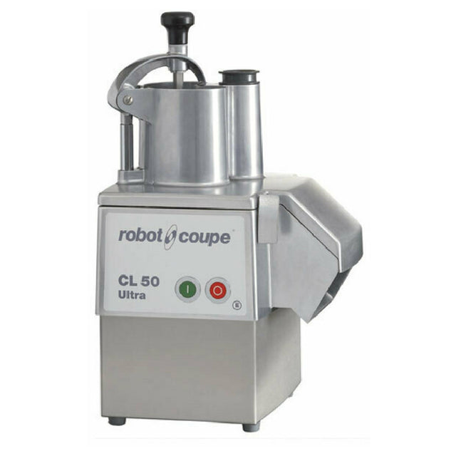 Robot Coupe CL50EUREST CL50 ULTRA Restaurant Pack Pack Includes: Commercial Food Processor With Vegetable Prep Attachment With Kidney Shaped & Cylindrical Hopper (no Bowl)