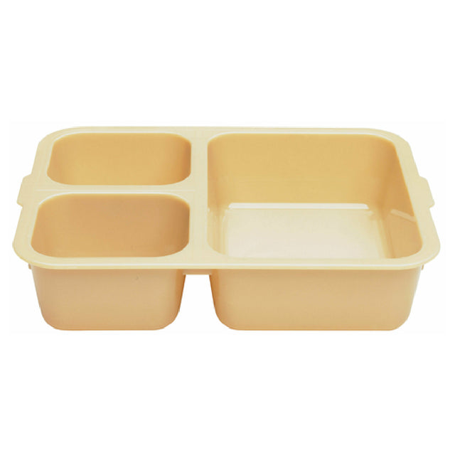 Cambro 853FCW133 Camwear® Tray-on-Tray Meal Delivery Tray 3-compartment 8-11/16"L X 6-5/16"W X 1-7/8"D