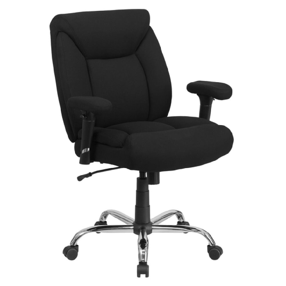 Flash Furniture GO-2073F-GG Hercules Series Big & Tall Swivel Task Chair 38-3/4" To 42-3/4" Adjustable Height