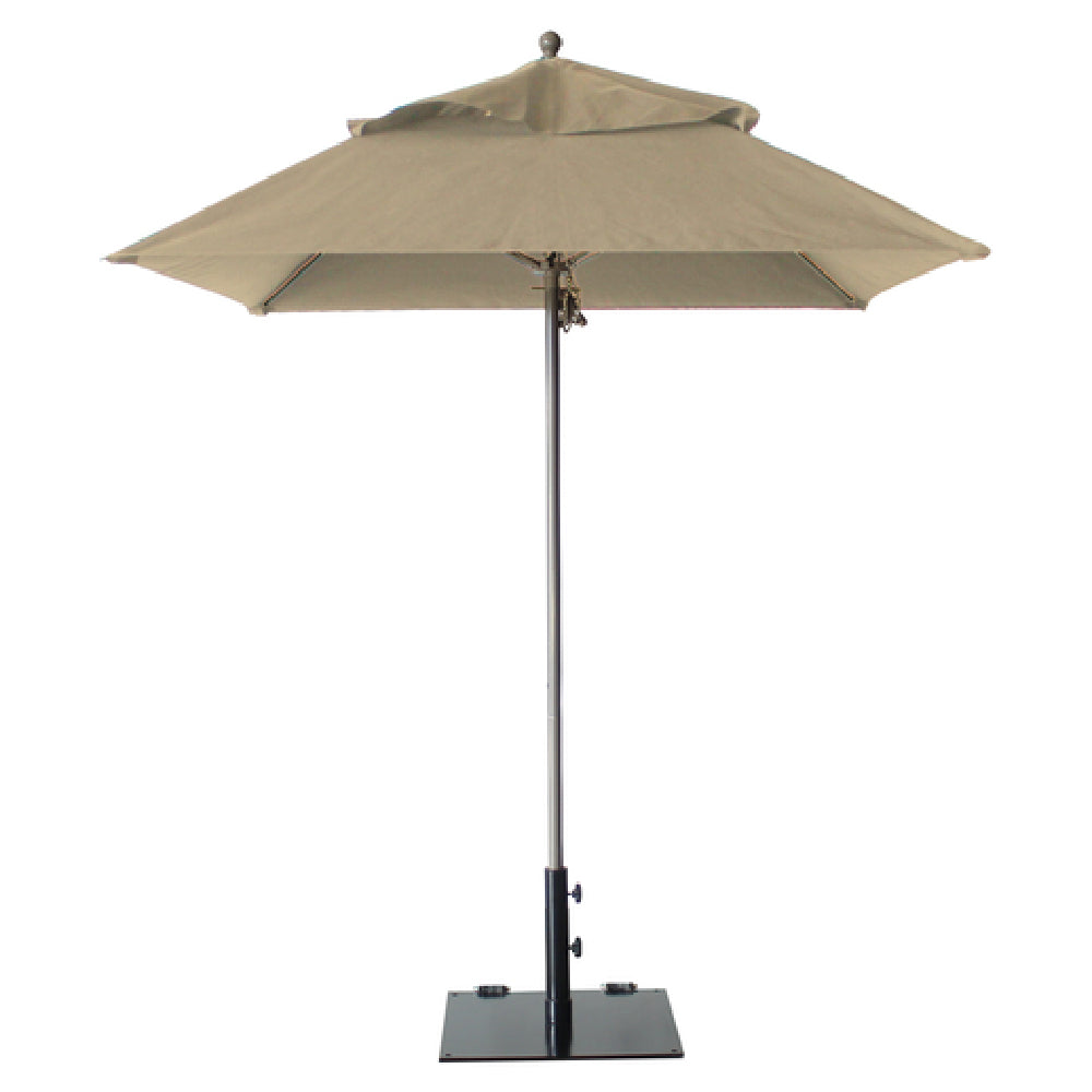 Grosfillex 98660331 Windmaster Umbrella 6-1/2 Ft. Square Top