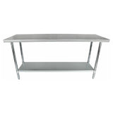 Empura Stainless EWT2472 Empura ECONOMY Work Table 24" X 72" No Backsplash