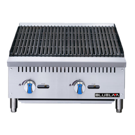 Blue Air BLCB24 Charbroiler Countertop Stainless Steel Design