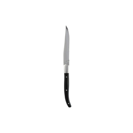 Fortessa 1.5.STK.00.239 Provencal Steak Knife 9.25" (23cm) Black Handle