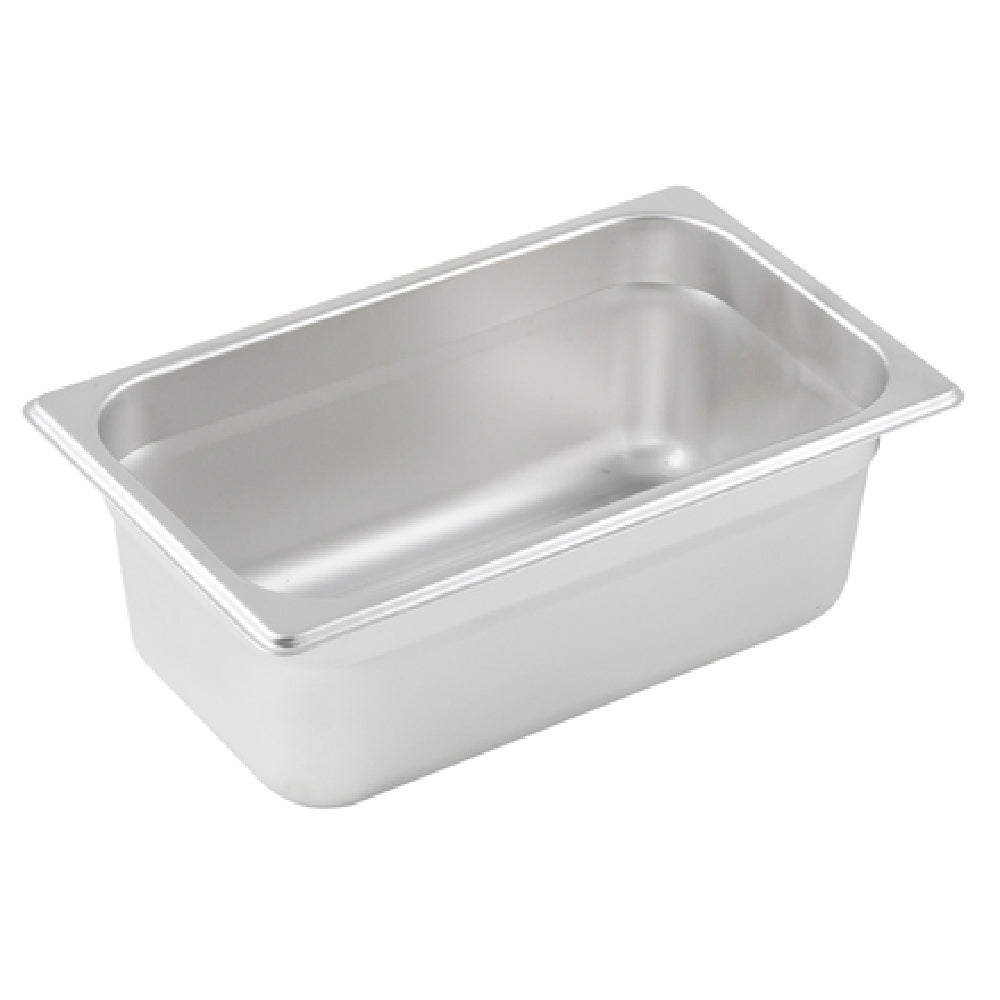 Winco SPJL-404 Steam Table Pan 1/4 Size 10-5/6" X 6-5/16" X 4" Deep