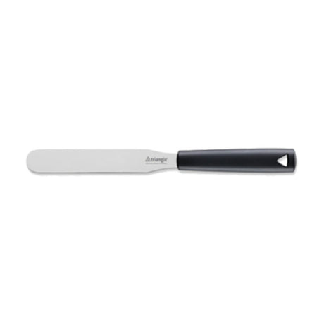 Louis Tellier 7250915 Triangle® Baker's Spatula 6" Blade Stainless Steel With Polypropylene Handle