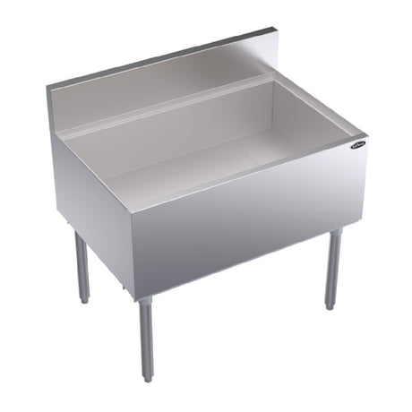 Krowne KR24-36 Royal Series Underbar Ice Bin/Cocktail Unit 36"W X 24"D O.A. 138-lb Capacity