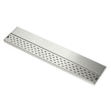 Krowne KR-DR25 Royal Series Drink Rail Drainer 25"W Removable Perforated Stainless Steel Top