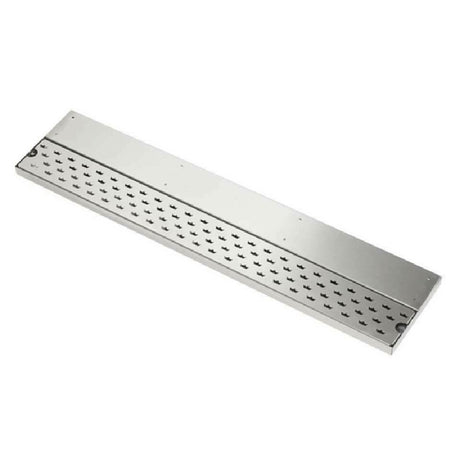 Krowne KR-DR18 Royal Series Drink Rail Drainer 18"W Removable Perforated Stainless Steel Top