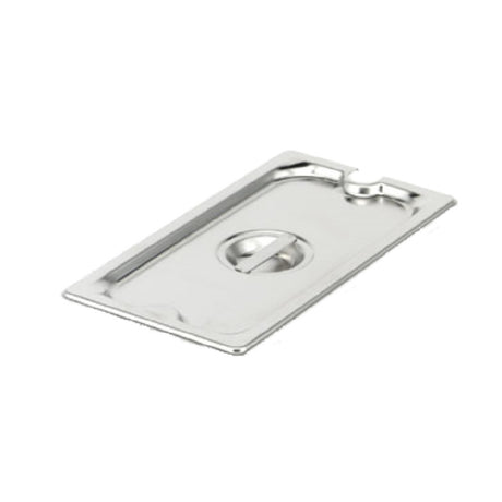 Vollrath 94100 Super Pan 3® 1/1 GN Flat Slotted Cover 22 Gauge 300 Series Stainless Steel