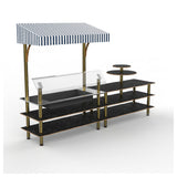 Steelite MGCMLE04MBWF Display Station Mixed Materials (minimum = Case Quantity 1 Per Case) (repack Item)