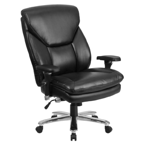 Flash Furniture GO-2085-LEA-GG Hercules Series 24/7 Big & Tall Executive Swivel Office Chair