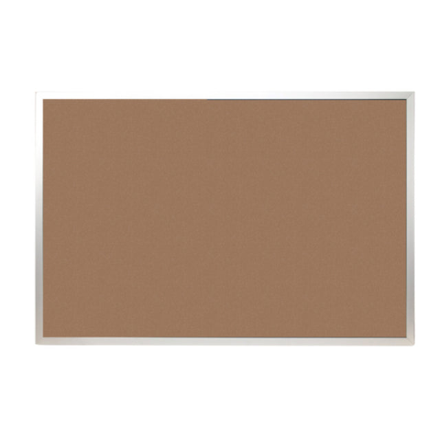 Aarco DW4896166 VIC Cork Bulletin Board 96"W X 48"H Wall Mount