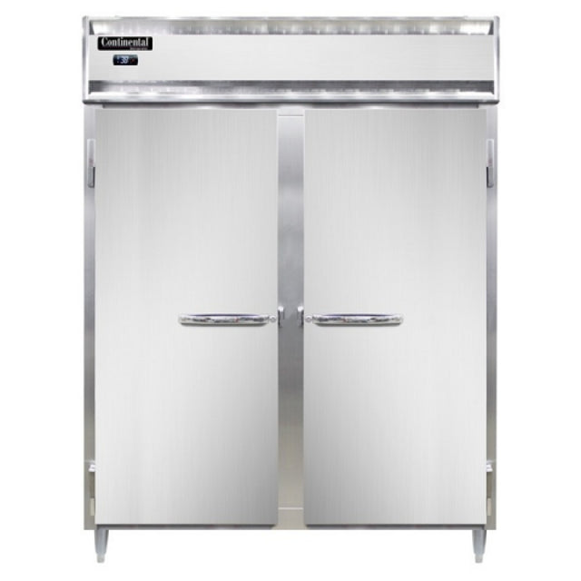Continental Refrigerator D2RENSSPT-SD-GD Designer Line Wide Refrigerator 52 Cu. Ft. Capacity