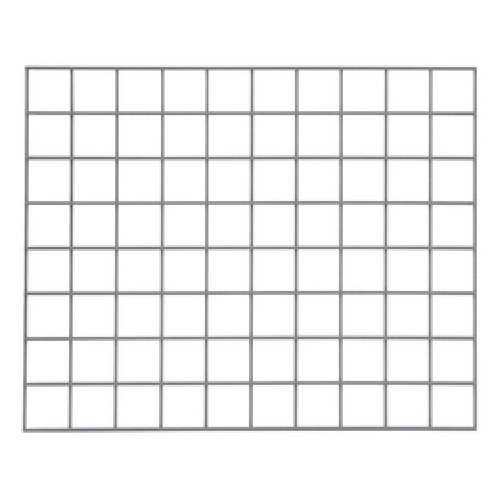 Metro WG2430K4 Quick Ship SmartWall Wire Grid 30" X 24" Metroseal Gray Epoxy-coated Corrosion-resistant Finish With Microban® Antimicrobial Protection