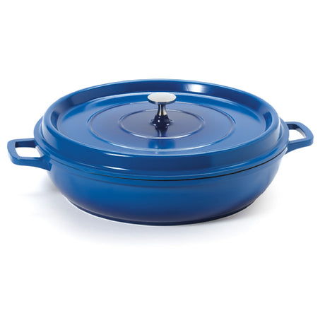 GET Enterprises CA-015-CB/BK/CC Heiss™ Braiser Pan 7.5 Qt. (8 Qt. Rim Full) 14-3/4" Dia. X 3-3/16"H