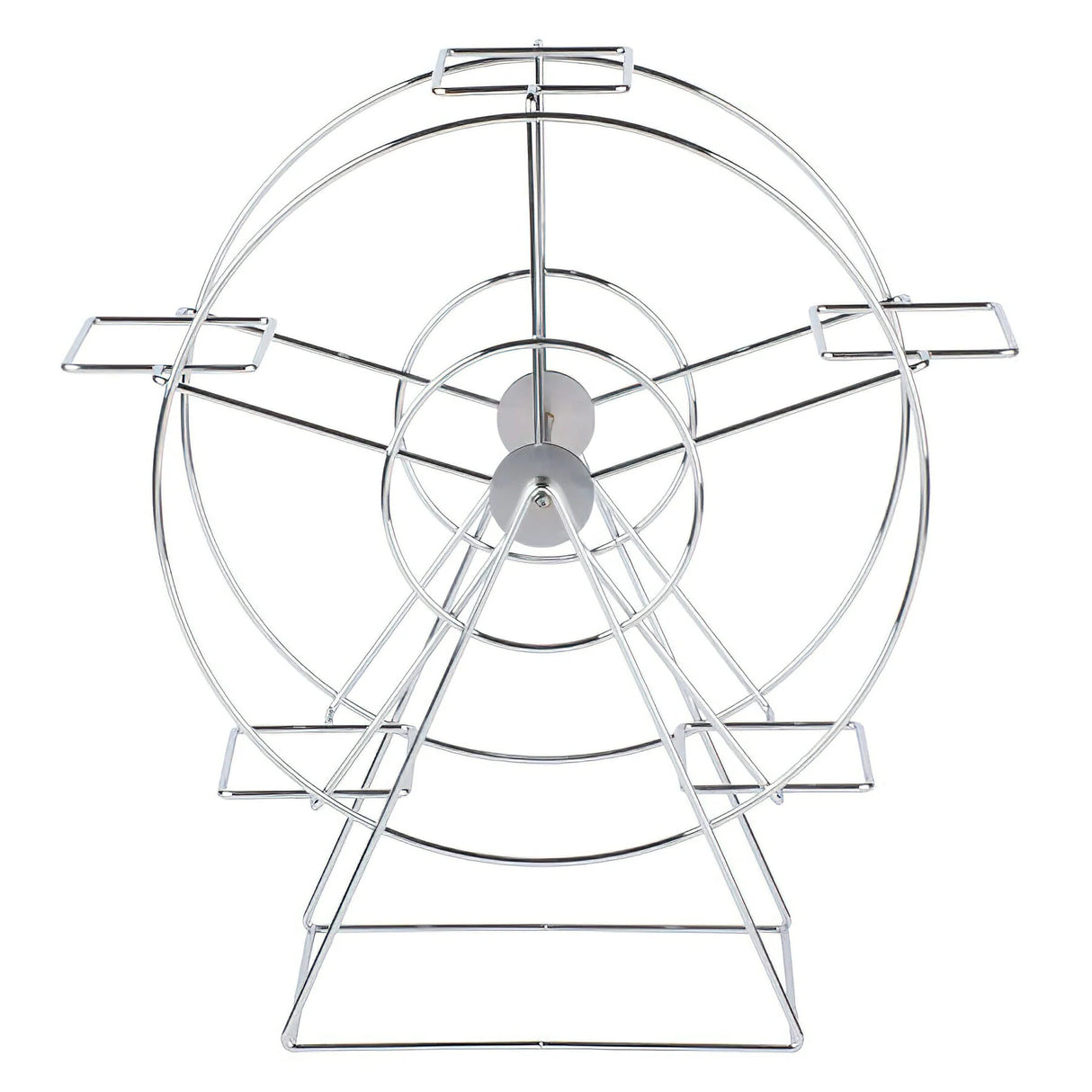 GET Enterprises 4-92065 Ferris Wheel Basket Holder 14-1/2" X 7" X 18-1/2" Holds (5) 4" X 4" Baskets (not Included)