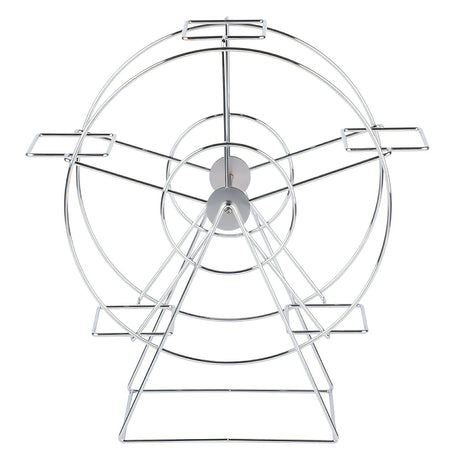 GET Enterprises 4-92065 Ferris Wheel Basket Holder 14-1/2" X 7" X 18-1/2" Holds (5) 4" X 4" Baskets (not Included)
