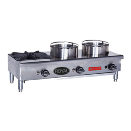 Royal Range Of California ORHP-224_NAT Flex-System™ Wok Range Gas Countertop