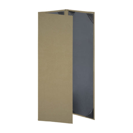 Risch EVERGREEN-3V 4.25X14 Evergreen Hardback Bio-friendly Faux-leather Menu Cover (specify Color)