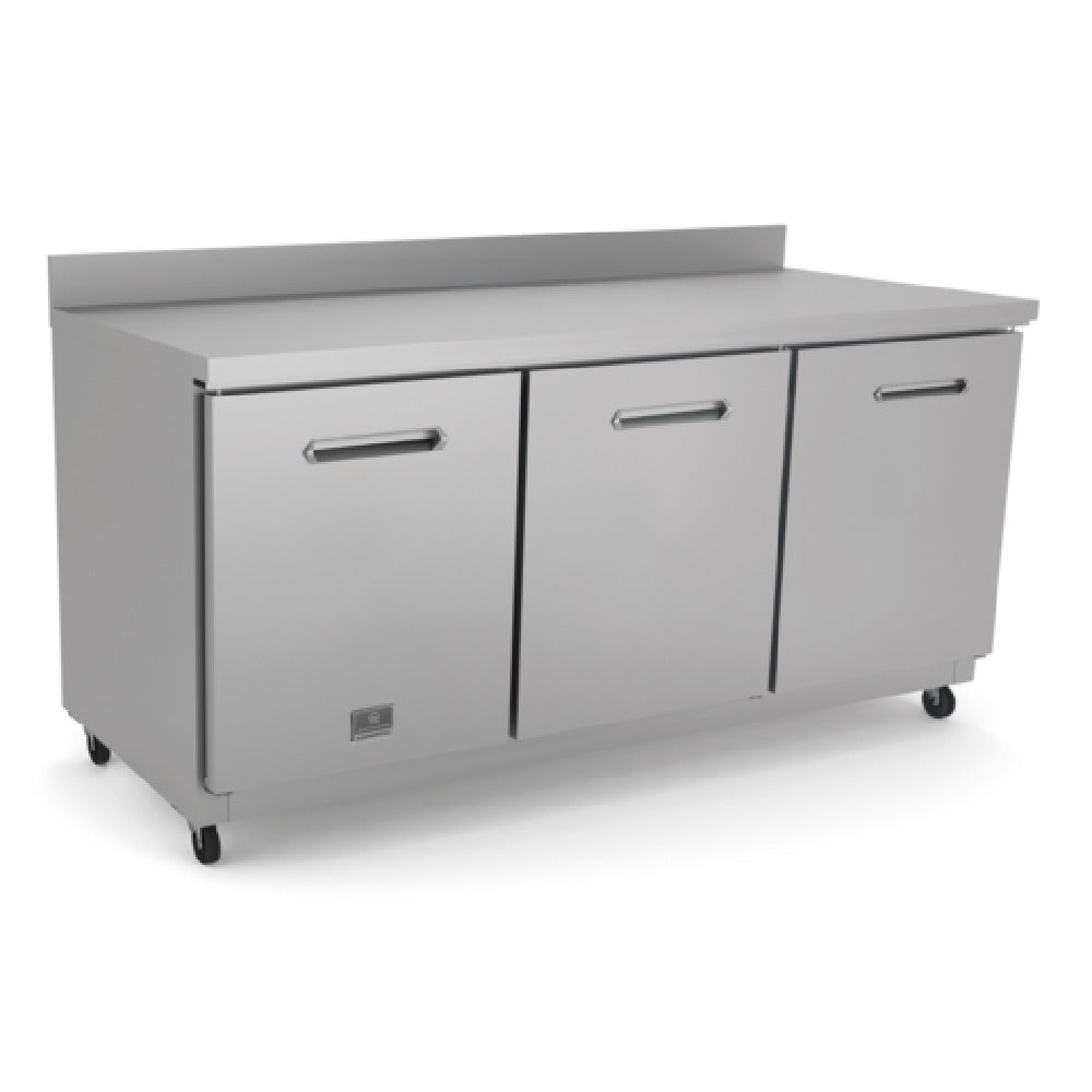 Kelvinator Commercial KCHUCWT72R - (738302) Counter Top Refrigerator, Three-section