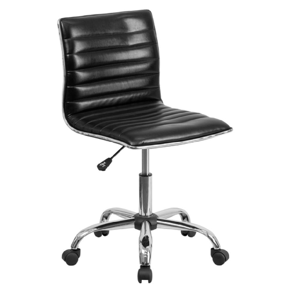 Flash Furniture DS-512B-BK-GG Designer Swivel Task Chair 31-1/4" To 36" Adjustable Height