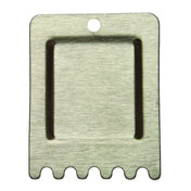 Globe SMALL-SCRAPER Panini Scraper Small Grooved Metal Scraper For Cleaning Of Grooved Plates