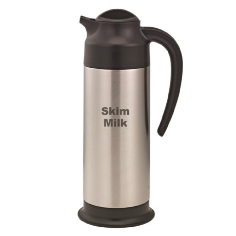 Service Ideas SSN100SMET Service Ideas SteelVac® Creamer Vacuum Insulated 1 Liter