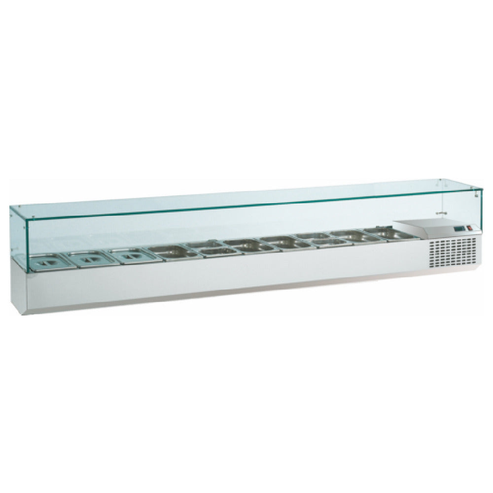 U-Line Corporation UCGAC223 U-Line Commercial Glass-Top Refrigerated Condiment Rail