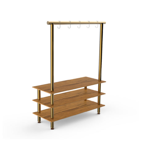 Steelite MGCMLA06BBXF - Classic Arch Station, 71.0" X 29.5" X 95.5", Modular