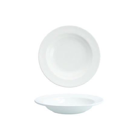 Fortessa HBW-ACQUA-595 Acqua Rim Soup Bowl 9" (23cm) Dishwasher Safe