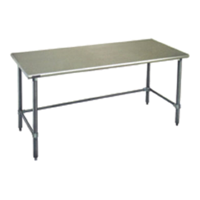 Eagle T3096GTEB Deluxe Series Work Table 96"W X 30"D 16/300 Series Stainless Steel Top