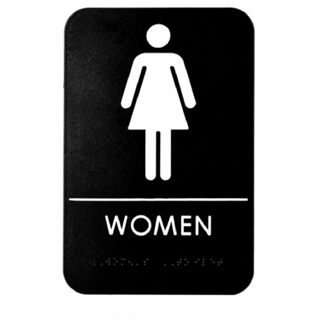 Alpine Industries ALPSGN-5 Sign 6" X 9" "Women"