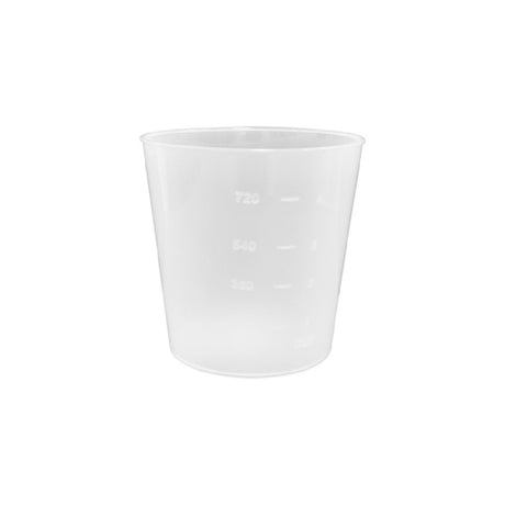 CAC China RICK-MC4 Rice Measuring Cup 24 Oz/720 Ml Clear