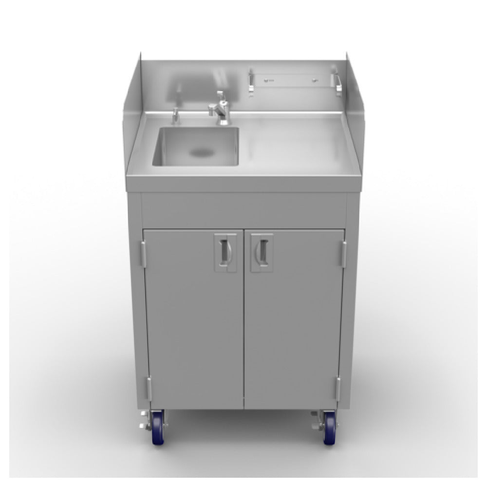Winholt STCT-BHD2436PUMP-KG - Hand Sink, Mobile, 1-compartment