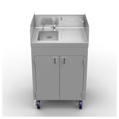 Winholt STCT-BHD2436PUMP-KG - Hand Sink, Mobile, 1-compartment