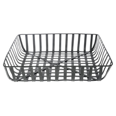 Hubert 99450 - Tobacco Basket, 18" X 18" X 3-5/8"H, Large