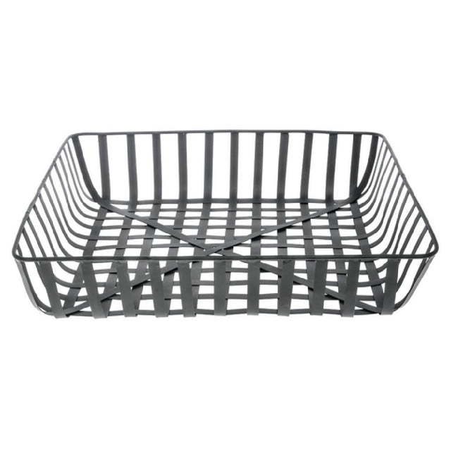 Hubert 99450 - Tobacco Basket, 18" X 18" X 3-5/8"H, Large