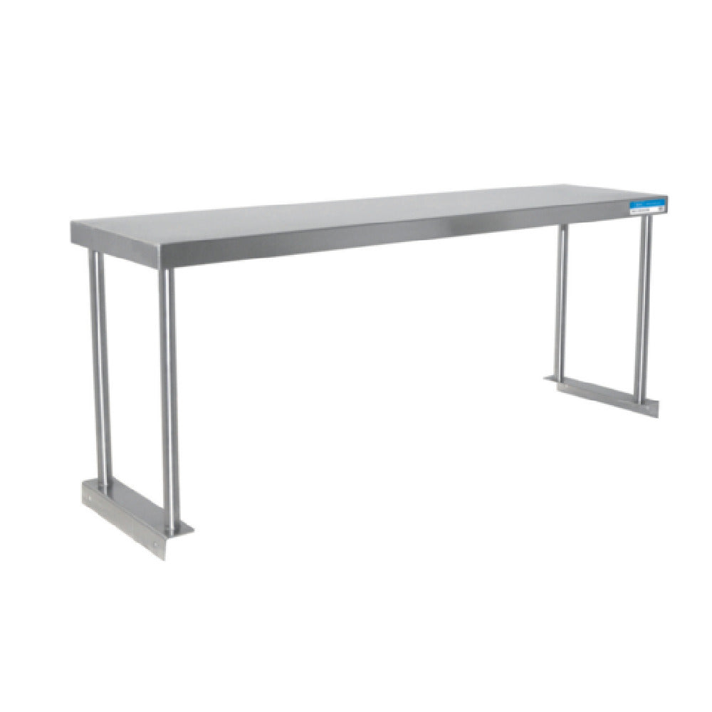 BK Resources BK-OSS-1284 Single Overshelf Table Mount 84"W X 12"D X 18"H