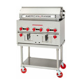 American Range ARWCS-36 - Wood Chip Smoker, Gas, 36" Width