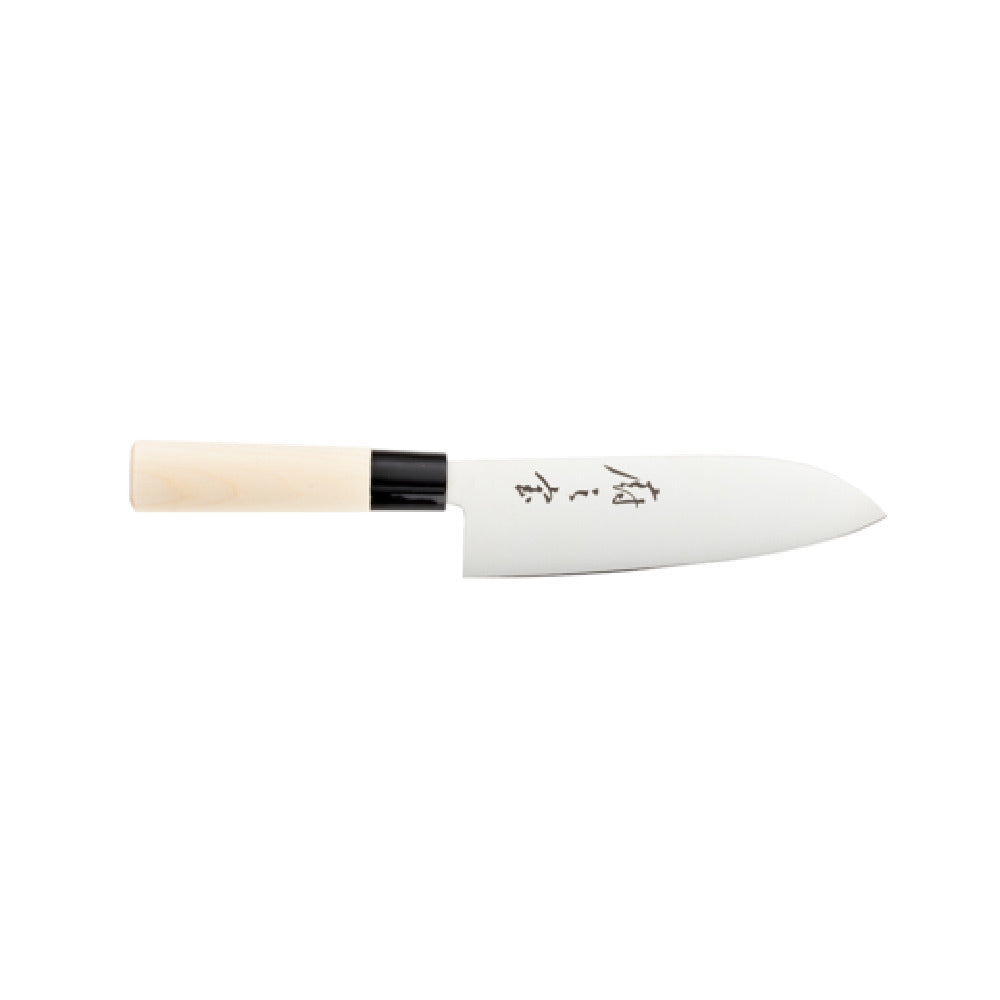 Mercer Culinary M24407 Asian Collection Santoku All Purpose Knife 7" High Carbon