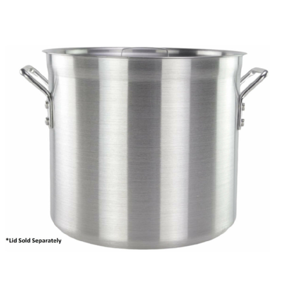 Tuxton WATW-1280 TUXWARE Stock Pot 40 Qt. (17.3125" X 17.3125" X 16.125"H O.A.)