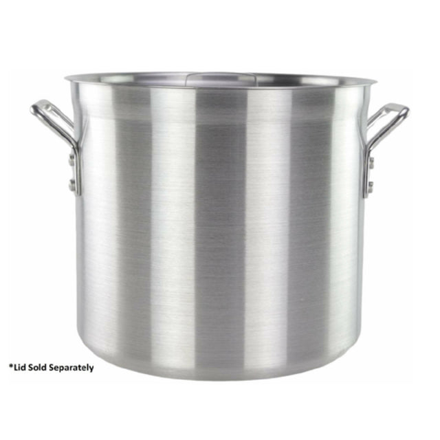 Tuxton WATW-1280 TUXWARE Stock Pot 40 Qt. (17.3125" X 17.3125" X 16.125"H O.A.)