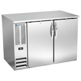 Beverage Air BB48HC-1-F-S - Refrigerated Food Rated Back Bar Storage Cabinet, Two-section