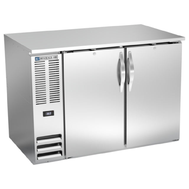 Beverage Air BB48HC-F-S - Refrigerated Food Rated Back Bar Storage Cabinet, Two-section