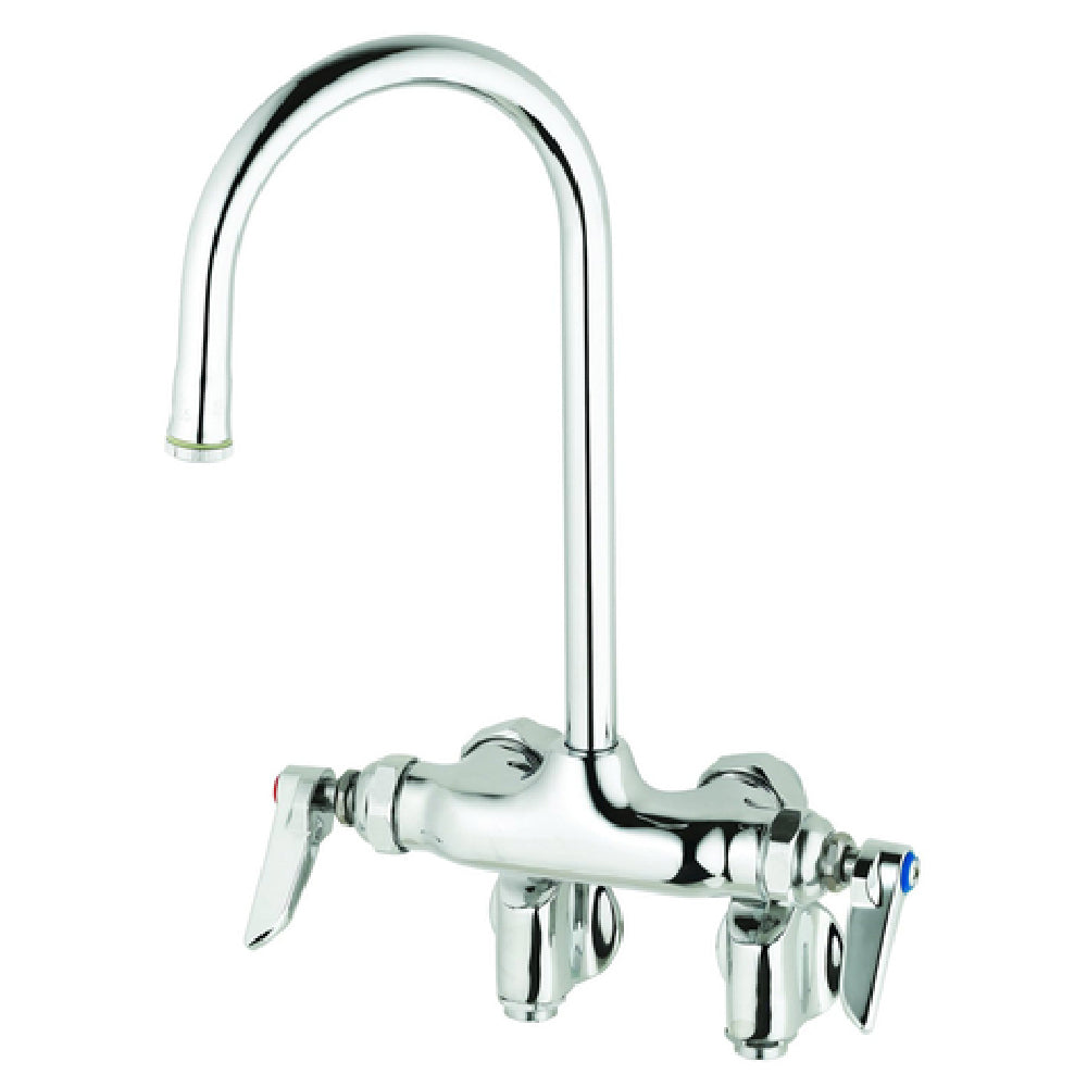 T&S Brass B-0342 Faucet Splash Mounted Rigid Gooseneck