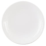 GET Enterprises D9RR-W Elite Global Solutions Plate 9" Dia. X 1"H Round