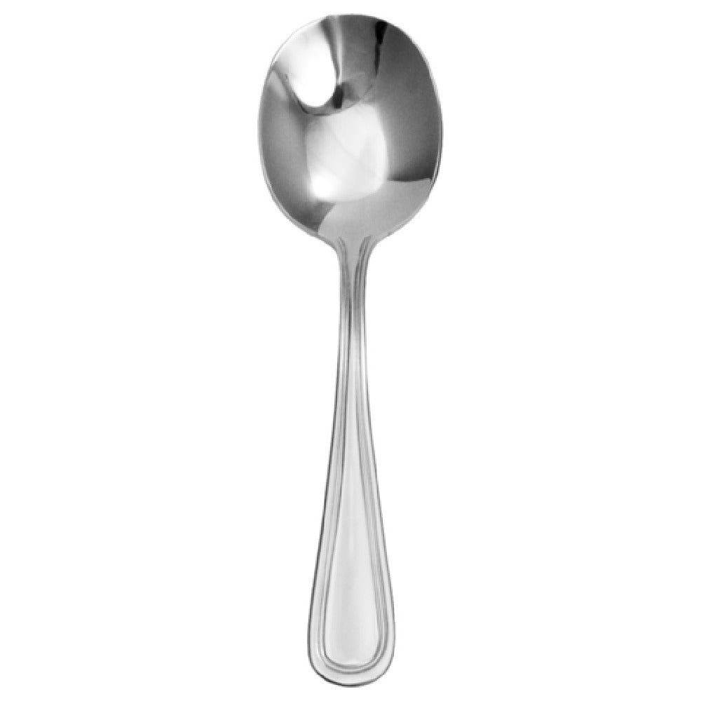 International Tableware MA-113 Bouillon Spoon 5-7/8" Long 18/0 Stainless Steel