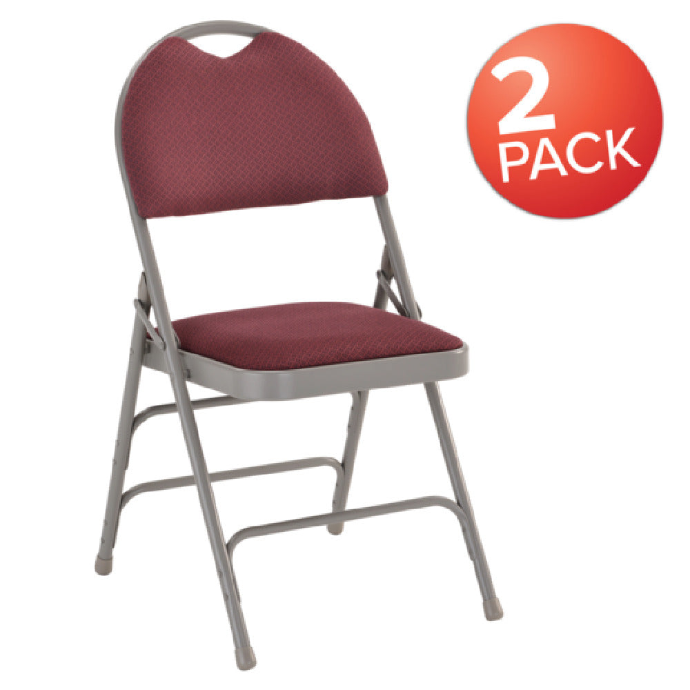 Flash Furniture 2-HA-MC705AF-3-BY-GG Hercules Series Extra Large Ultra-Premium Folding Chair