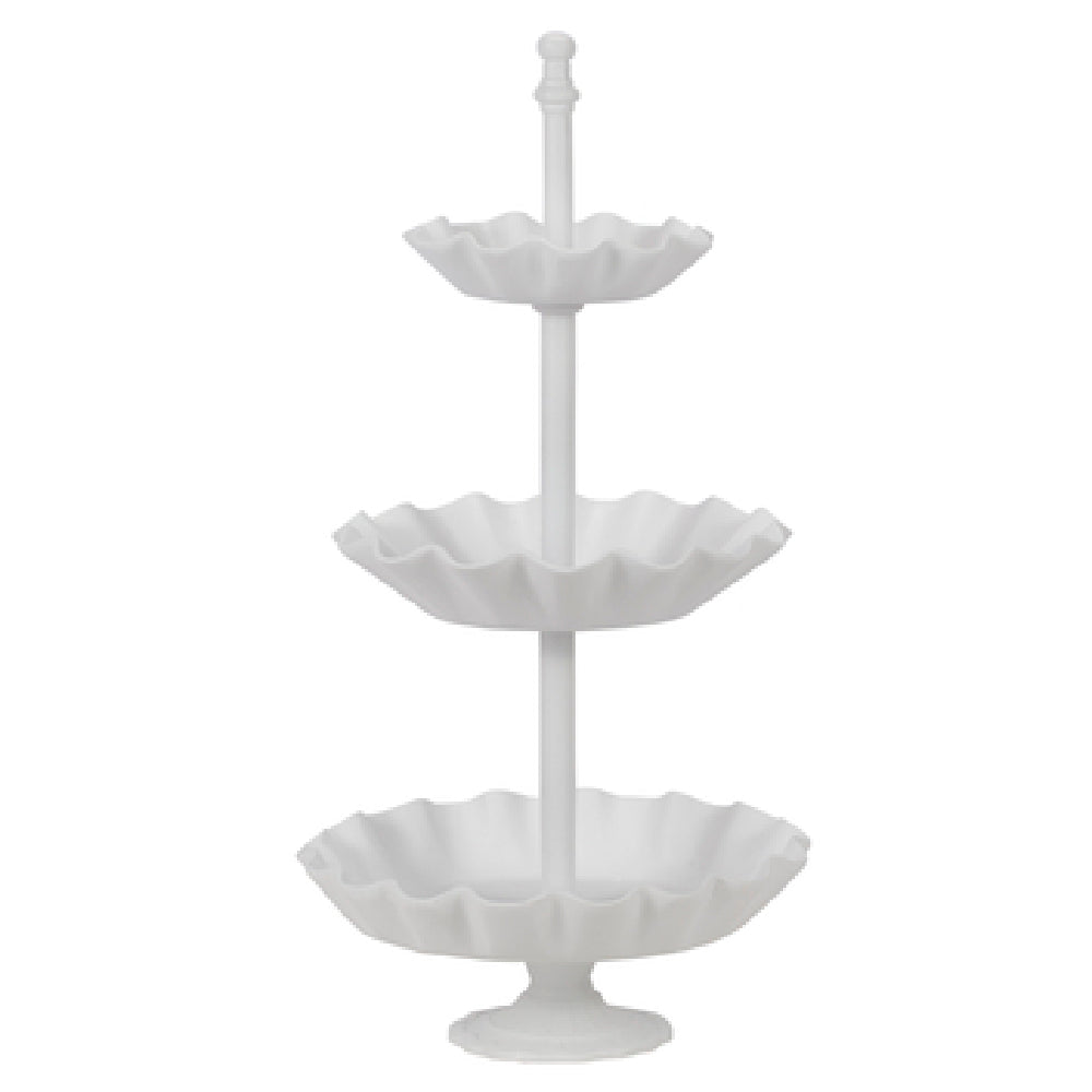 Bon Chef 80172IVY - Cake Stand, 13" Dia. X 26"H, 3-tier