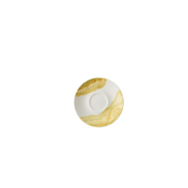 Churchill China TDGDCSS 1 - Tide Gold Cappuccino Saucer, 6.25", Ceramic